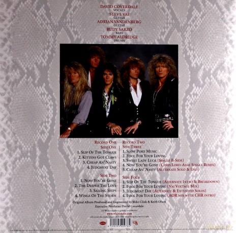 Whitesnake: Slip Of The Tongue (30th Anniversary Edition) [2xWinyl]