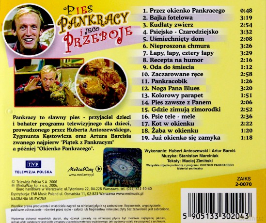 Pies Pankracy i Piesek w kratkę [BOX] [2CD]
