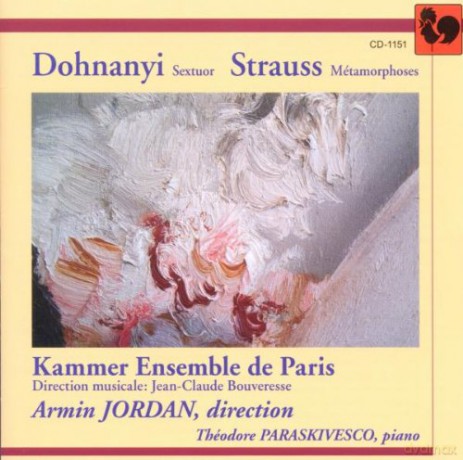 Erno Dohnanyi: Strauss - Kammer Ensemble De Paris [CD]
