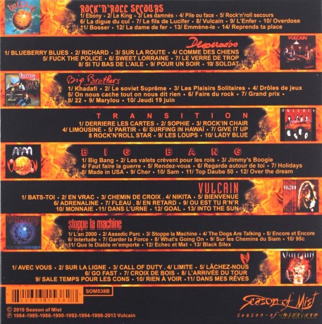 Vulcain: Studio Albums 1984-2013 [CD]