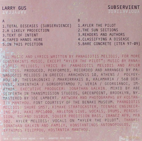 Larry Gus: Subservient [Winyl]