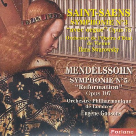 Camille Saint Saens Mendelssohn: Symphonies [CD]