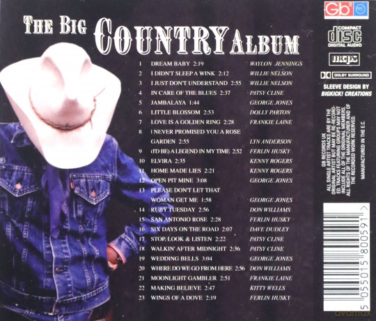 Kenny Rogers + Dolly Parton: The Big Country Album [CD]