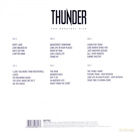 Thunder: The Greatest Hits [3xWinyl]