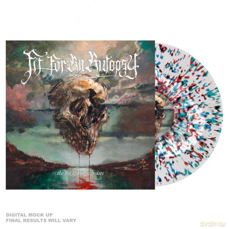 Fit For An Autopsy: The Sea Of Tragic Beasts (White+Blue/Green/Red Splatter) [Winyl]