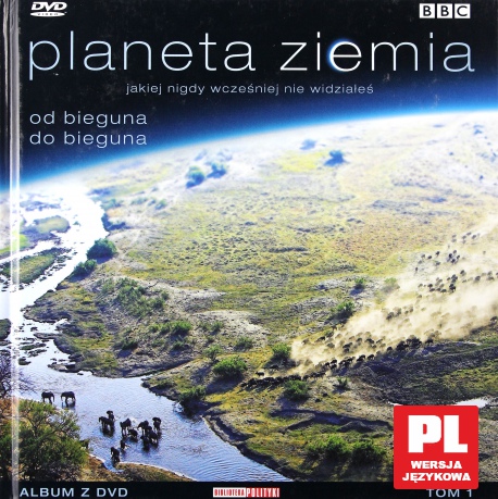Planeta Ziemia 1: Od Bieguna do Bieguna (BBC)  (książka+płyta) [DVD]