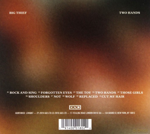 Big Thief: Two Hands [CD]
