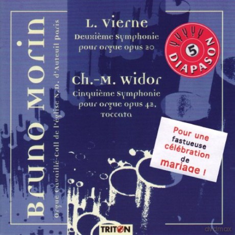 Bruno Morin: Vierne-Widor-Auteuil [CD]