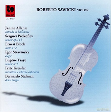 Roberto Sawicki: Violon Solo [CD]