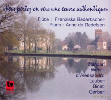Franziska Badertscher: Vous Portez En Vous Une Euvre Authentique [CD]