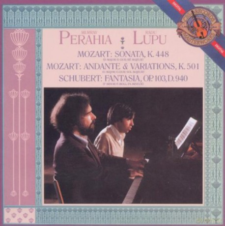 Murray Perahia: Mozart: Sonata in D Major for Two Pianos, K. 448; Schubert: Fantasia in F minor for Piano [CD]