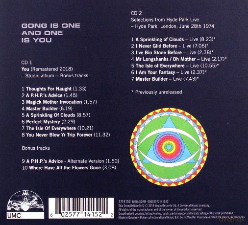 Gong: You [2CD]