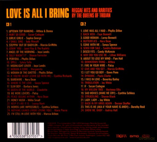 Love Is All I Bring: Love Is All I Bring [2CD]