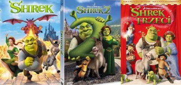 Shrek Trylogia Pakiet [3DVD]