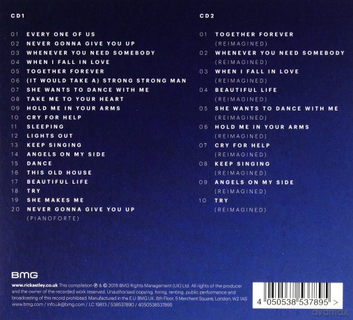 Rick Astley: The Best Of Me [2CD]