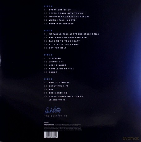 Rick Astley: The Best Of Me [Limited) (Coloured) [2xWinyl]