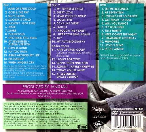 Janis Ian: Best of Janis Ian/Autobiograph [2CD]+[DVD]
