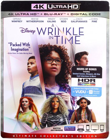 A Wrinkle in Time (Pułapka Czasu) (Disney) [Blu-Ray 4K]+[Blu-Ray]