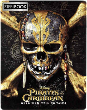 Pirates of the Caribbean: Dead Men Tell No Tales (Piraci z Karaibów: Zemsta Salazara) (steelbook) [Blu-Ray]+[DVD]