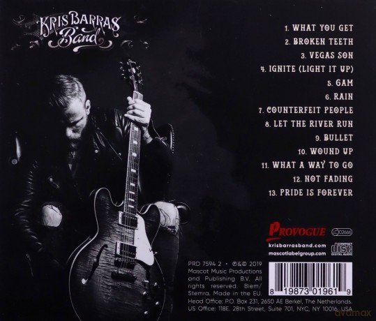 Kris Barras Band: Light It Up [CD]