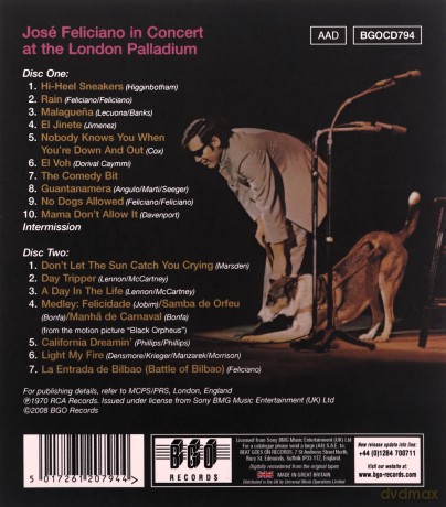Jose Feliciano: Alive Alive O [2CD]