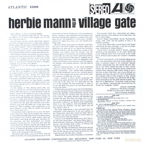 Herbie Mann: At The Village Gate [Winyl]