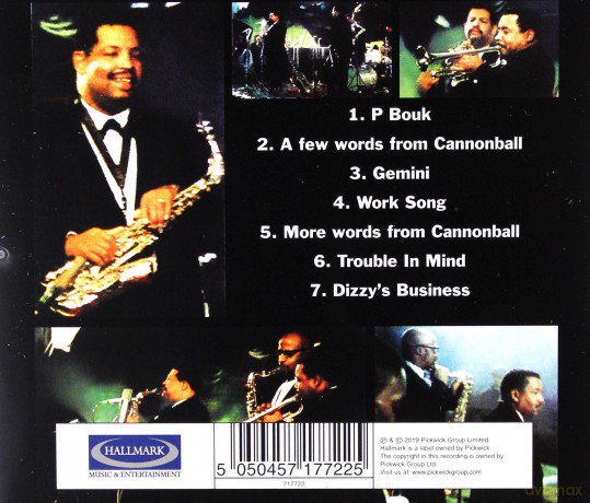 Cannonball Adderley: Cannonball In Europe! [CD]