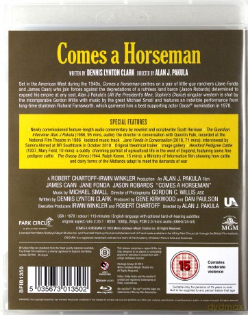 Comes A Horseman (Przybywa jeździec) (40th Anniversary) [Blu-Ray]