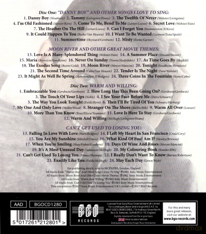 Andy Williams: Danny Boy And Other Songs I Love To Sing / Moon River And Ot [2CD]