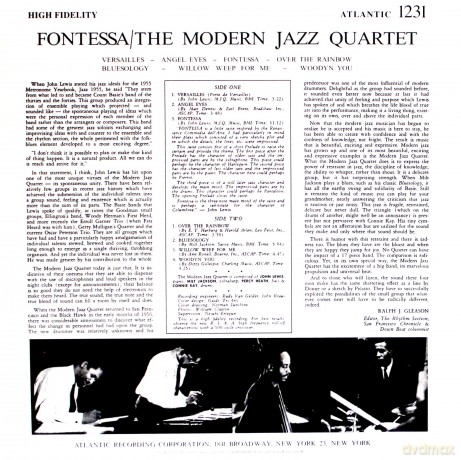 Modern Jazz Quartet: Fontessa [Winyl]