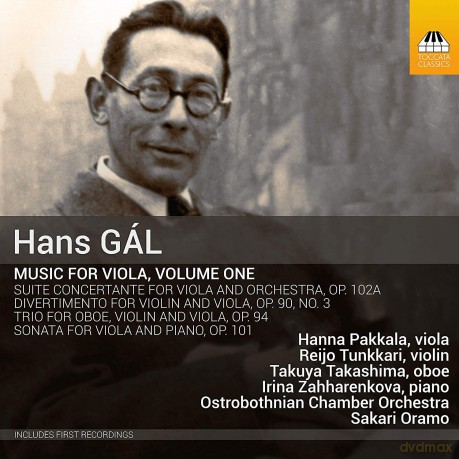 Hans Gal: Music For Viola. Volume 1 [CD]