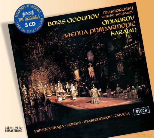 Vp/Karajan: Mussorgsky/Boris Godunov [3CD]
