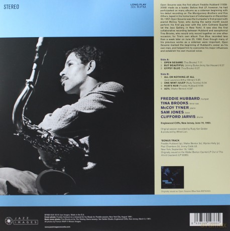Freddie Hubbard: Open Sesame [Winyl]