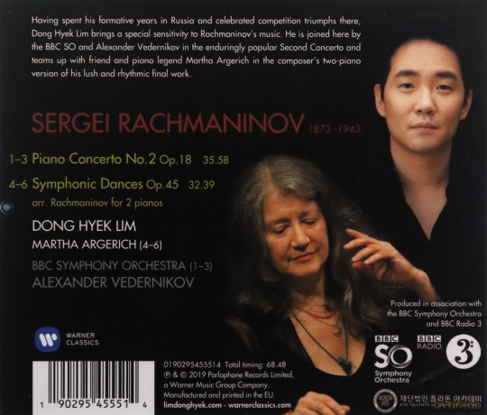 Dong-Hyek Lim: Rachmaninov Concerto No.2/ Symphonic Dances [CD]