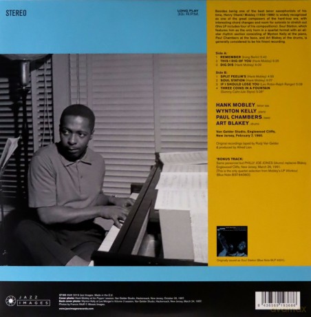 Hank Mobley: Soul Station [Winyl]