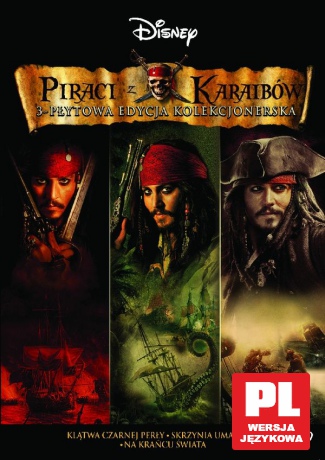 Piraci z Karaibów Trylogia [BOX] [3DVD]