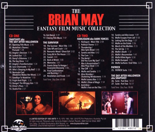 The Brian May Collection soundtrack (Brian May) [2CD]