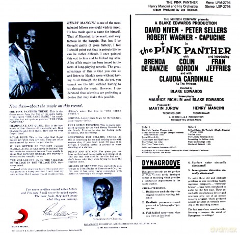 Henry Mancini: The Pink Panther [Winyl]