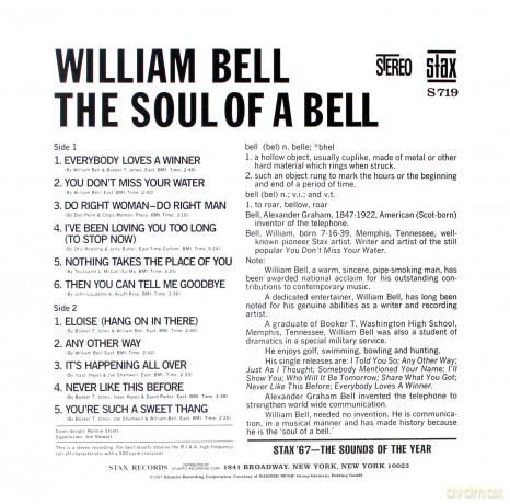 William Bell: The Soul Of A Bell [Winyl]