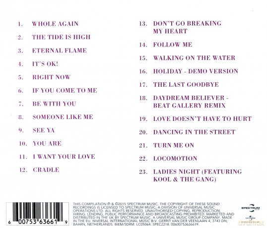Atomic Kitten: Whole Again - The Best Of [CD]