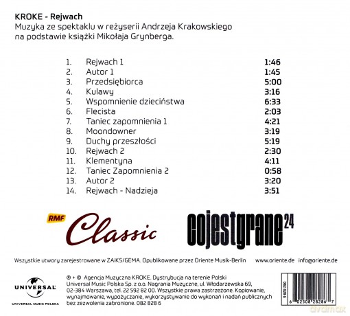 Kroke: Rejwach [CD]