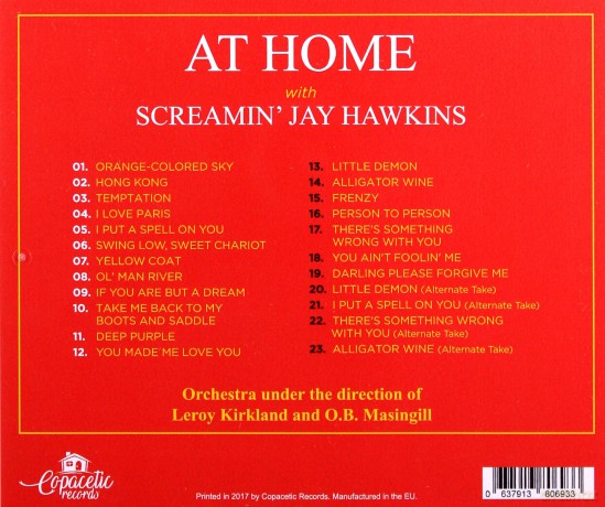 Screamin Jay Hawkins: At Home With [CD]