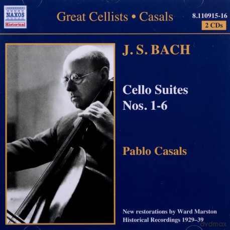 Pablo Casals: Js Bachcello Suites [2CD]
