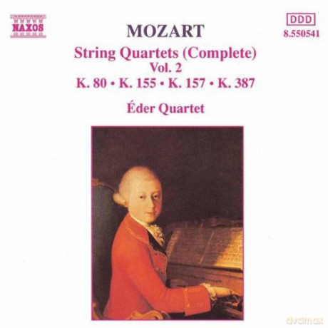 Eder Quartet: Mozart: String Quartets - Vol 2 [CD]