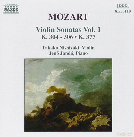 Takako Nishizaki: Mozartviolin Sonatas Vol 1 [CD]