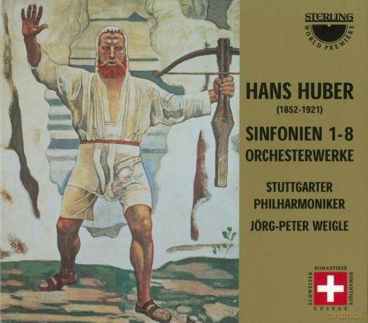 Hans Huber: Sinfonien 1-8 Orchesterwerke [5CD]