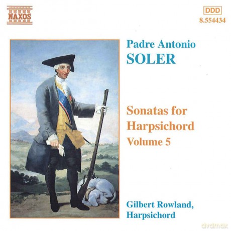 Gilbert Rowland: Solersonatas For Harpsichord Vol 5 [CD]