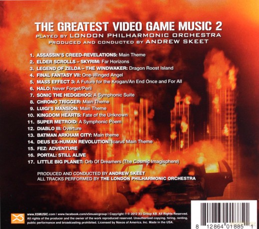 Lposkeet: The Greatest Video Game Music 2 [CD]