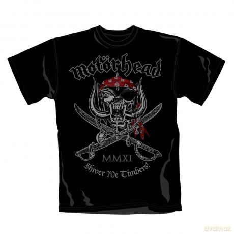 Motorhead: Shiver Me Timbers, Black (M) [T-SHIRT]