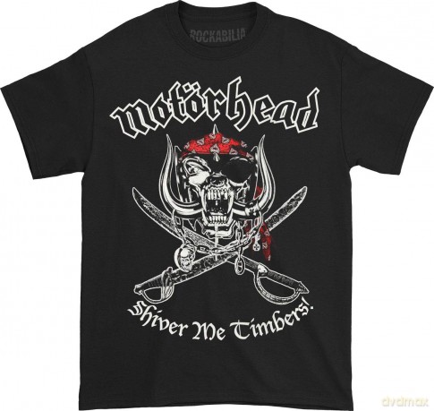 Motorhead: Shiver Me Timbers, Black (S) [T-SHIRT]